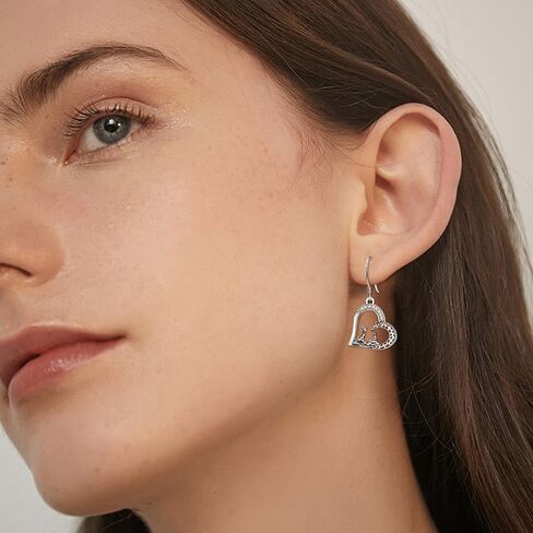 TANGPOET Giraffe Gifts for Women Mom Her 925 Sterling Silver Giraffe Dangle Drop Earrings Hypoallergenic Giraffe Jewelry Gifts for Birthday Anniversary Mothers Day Valentines Christmas in Saudi Arabia
