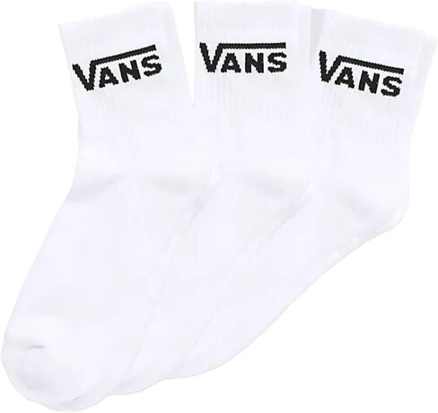 Vans | Women's, Half Crew Socks, 3-Pack (Black/Grey/White, 6.5-10) in Saudi Arabia