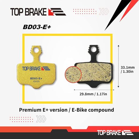 Top Brake Disc Bike Brake Pads for Sram Level T,TL, Level Ultimate B1, Avid Elixir 1 3 5 7 9 R ER CR Mag Sram XX,X0,XXWC DB1,3,5 in Kuwait