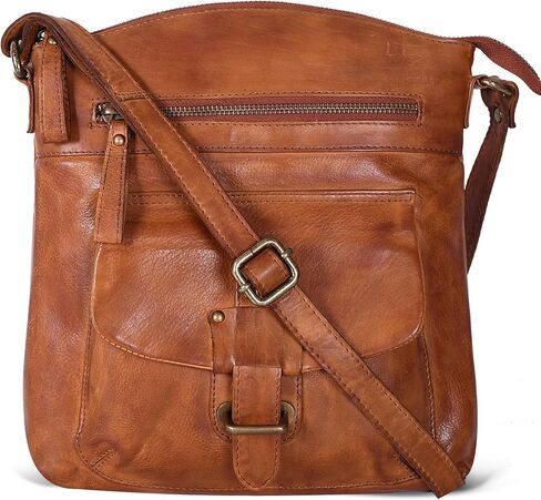 Leather Crossbody Bags for Women - Trendy Leather Crossbody Purses For Women - Medium Size Women's Handbag - Ladies Sling Bag in Saudi Arabia