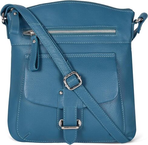 Leather Crossbody Bags for Women - Trendy Leather Crossbody Purses For Women - Medium Size Women's Handbag - Ladies Sling Bag in Saudi Arabia