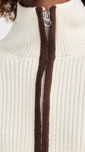 English Factory Women's Quarter Zip Sweatshirt in Saudi Arabia