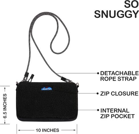 KAVU So Snuggy Crossbody Bag with Detachable Rope Strap in Kuwait