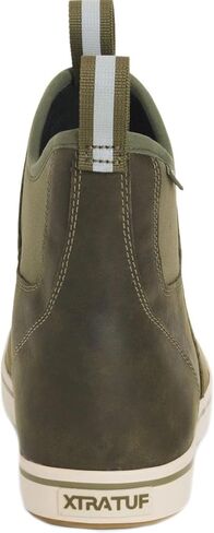 حذاء Xtratuf الرجالي مقاس 6 بوصات مصنوع من الجلد عند الكاحل زيتوني 10 in Kuwait