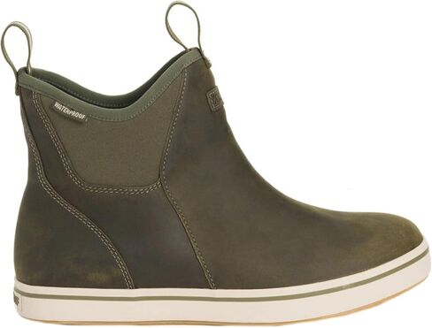 حذاء Xtratuf الرجالي مقاس 6 بوصات مصنوع من الجلد عند الكاحل زيتوني 10 in Kuwait