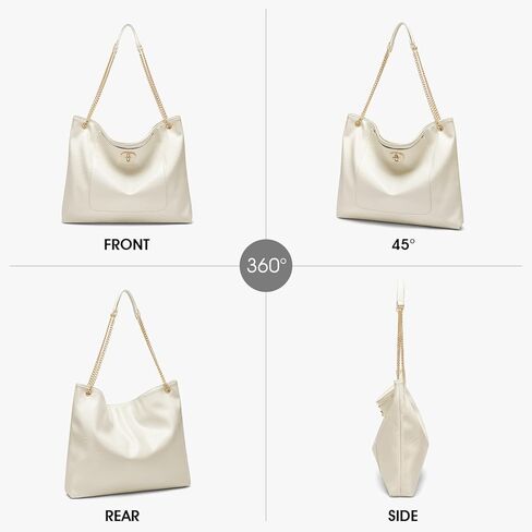 Cnoles Shoulder Bag Tote Bag Purses and Handbags For Women Fashion Vegan Leather Hobo Bag With High-grade hardware Strap in Kuwait