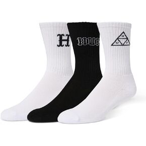 HUF Core 3 Pack Crew Socks