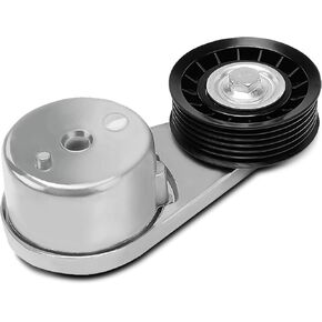A-Premium Belt Tensioner Assembly with Pulley Compatible with Ford Mustang 2005-2010 4.0L, Replace# 5R3Z6B209BA