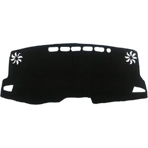 Custom Fit Dashboard Black Center Console Cover Dash Mat Protector Sunshield Cover for 2019 2020 2021 Toyota Corolla Hatch 2020 2021 Toyota Corolla Sedan