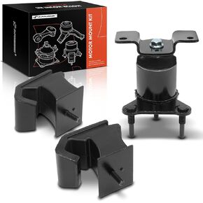 A-Premium 3PCS Engine Motor Mount and Transmission Mount Kit Compatible with Nissan Frontier 2005-2019 2.5L, Replace# 112209BA0A, 11220EA00A