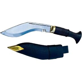 5" Blade Biltong Kukri - Carbon Steel Hand Forged Blade Kitchen Knives - EGKH Factory Outlet in Nepal - Ready to use - Balance water tempered Sharpen Edge Khukuri