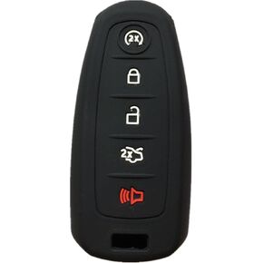 RPKEY سيليكون دخول بدون مفتاح التحكم عن بعد مفتاح فوب غطاء حامي بديل مناسب لفورد C-Max Edge Escape Expedition Explorer Flex Focus Taurus Lincoln MKS MKT MKX M3N5WY8609 7812A-5WY8609