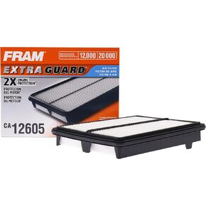 FRAM Extra Guard CA12605 Rigid Replacement Engine Air Filter for Select 2019-2023 RDX (2.0L), Provides Up to 12 Months or 12,000 Miles Filter Protection