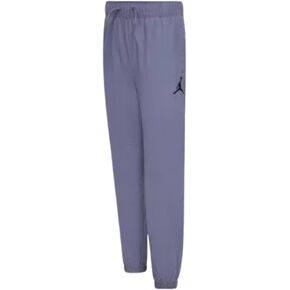 Jordan Boys 8-20 Essential Woven Joggers, Athletic Thermal Dri-Fit Pants with Pockets, Youth Basketball Pants, Carbon Heather/Gray, Medium
