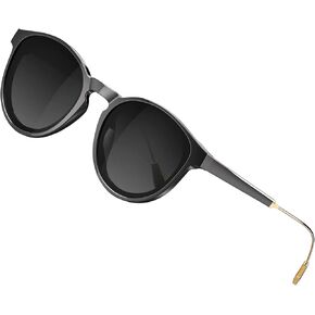 ATTCL Womens Round Classic Polarized Sunglasses for Women Retro Trendy UV400 Sunnies
