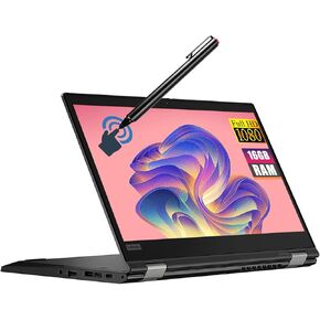 Lenovo ThinkPad L13 Yoga 2 in113.3 FHD Touchscreen Laptop, Core i5-10310 up to 4.4GHz, 16GB DDR4 RAM, 512GB SSD, Stylus Pen, WiFi, Win10 Pro (Renewed)