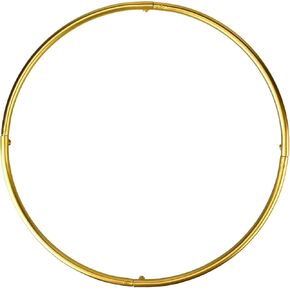 Homeford Assemblable Wired Ring Wreath, 36-inch, Gold