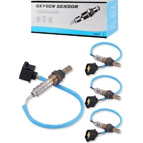 56028994AA O2 Oxygen Sensor Up Downstream 4Pcs for 2004-2013 Chrysler 300 Cruiser Sebring,for Dodge Avenger Challenger Charger Dakota Durango Magnum Ram,for Jeep Commander Cherokee Wrangler