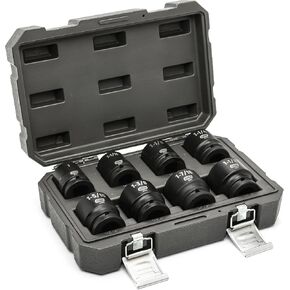 GEARWRENCH 29 Piece 3/4" Drive 6 Point SAE Impact Socket Set | 3/4" to 1-7/8" | 84035