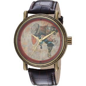 MARVEL Adult Vintage Analog Quartz Watch