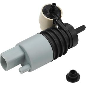 84134930 Front Windshield Washer Pump w/Grommet for 2010-2017 Chevrolet/Ford/GMC/ 2007-2023 Jeep Wrangler