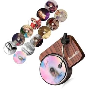 Record Player Air Freshener 12pcs for Women Men, Air Freshener Car Vent Clip Car Accessories for Car Interior Hanging Gifts, Fans, Best Gift For Music Lovers