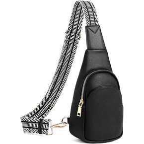 Crossbody Bags for Women Travel Bag Anti-theft Fanny Packs Vegan Leather Sling Bag for Travel Casual Daily