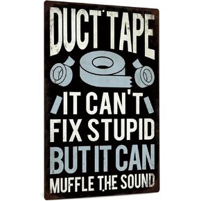 Putuo Decor Funny Sarcastic Signs For Man Cave Decor, I'm Multitasking I Can Listen Ignore And Forget All At The Same Time Retro Garage Metal Tin Sign, Funny Signs With Saying For Bar Bathroom