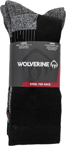 WOLVERINE Men's Steel Toe Cotton Crew in Saudi Arabia