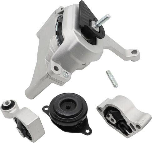 4 قطعة A4350 A4353 A4340 A4339 مجموعة محرك المحرك وناقل الحركة المتوافقة مع Altima 2.5L 2007-2016 11360-JA000 11350-JA00A 11210-JA000 11220-JA000 in Kuwait