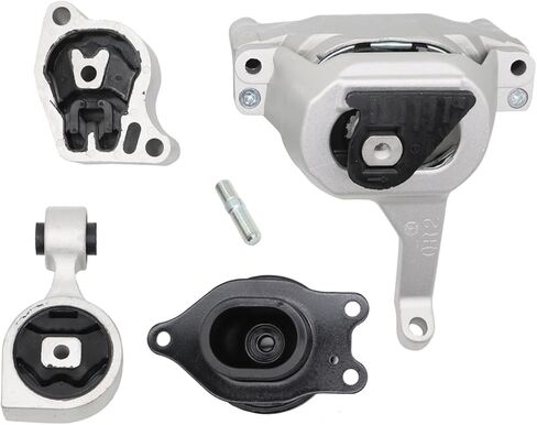 4 قطعة A4350 A4353 A4340 A4339 مجموعة محرك المحرك وناقل الحركة المتوافقة مع Altima 2.5L 2007-2016 11360-JA000 11350-JA00A 11210-JA000 11220-JA000 in Kuwait