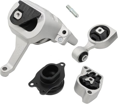 4 قطعة A4350 A4353 A4340 A4339 مجموعة محرك المحرك وناقل الحركة المتوافقة مع Altima 2.5L 2007-2016 11360-JA000 11350-JA00A 11210-JA000 11220-JA000 in Kuwait