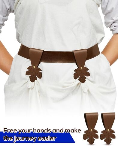 Ramede Skirt Hikes Renaissance Skirt Hikes Medieval Skirt Hike Leaf Skirt Hike Waistband Accessory Halloween Costume in Saudi Arabia