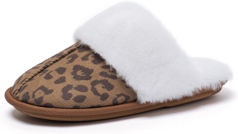 katliu Women's Cozy Plush House Slippers Closed Toe Soft Fuzzy Slippers Memory Foam Indoor Slippers Winter Warm in Saudi Arabia