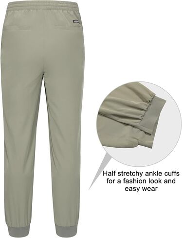 Little Donkey Andy Men's Cargo Joggers Lightweight Quick Dry Hiking Pants Athletic Running Workout Lounge Casual Outdoor in Kuwait