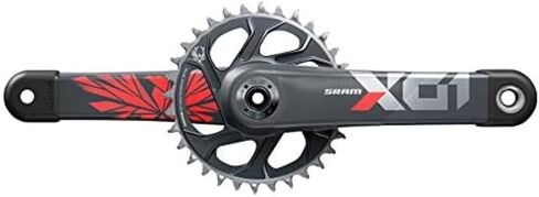 SRAM X01 Eagle Boost Crankset - 170 مم، 12 سرعة، 32t، تركيب مباشر، واجهة عمود دوران DUB، قمري/قطبي، C2 in Kuwait