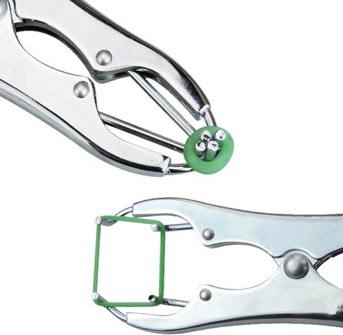 مجموعة ربط الماعز، كماشة من الفولاذ المقاوم للصدأ مع 150 قطعة من الحلقات بمقاسين، أداة تثبيت حلقية لمزرعة الماشية in Kuwait