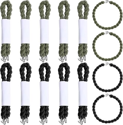 20pcs Boot Blousers Military, Elastic Boot Bands Army Leg Strap Military Blousing Straps with Metal Hook for Pants Men and Women in Saudi Arabia