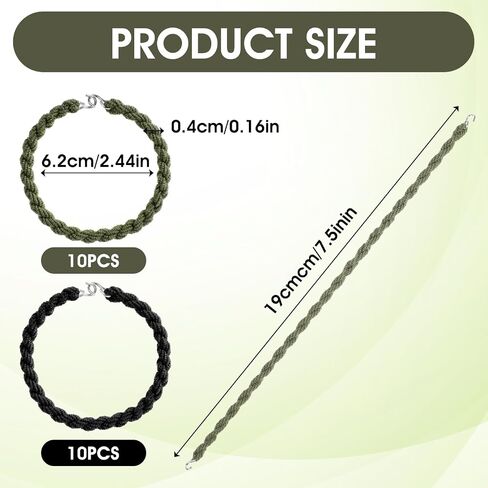 20pcs Boot Blousers Military, Elastic Boot Bands Army Leg Strap Military Blousing Straps with Metal Hook for Pants Men and Women in Saudi Arabia