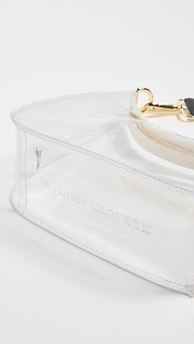 Stoney Clover Lane Women's Clear Curved Crossbody Bag in Saudi Arabia