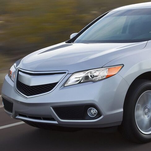 DNA MOTORING مصباح أمامي لجهاز العرض طراز OE متوافق مع 13-15 Acura RDX، كروم/عدسة شفافة/عاكس كهرماني، OEM-HL-0189-L in Saudi Arabia