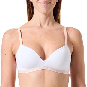 Emporio Armani Women's Essential Studs Logo Padded Triangle Bra
