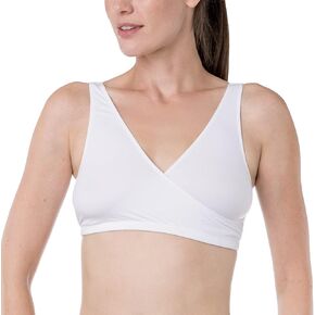Elita Women's 'Silk Magic' Microfiber Crossover Bra