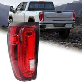 Tail Light Assembly Compatible with 2019-2023 GMC Sierra 1500 2500HD 3500HD LED Type Rear Brake Lamp Left Driver Side, Replaces# 86820473