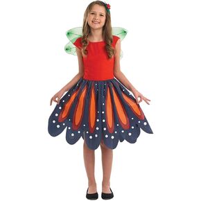 fun shack Woodland Fairy Costume Kids Forest Fairy Costume Childrens World Book Day Costumes for Girls