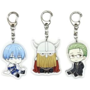 EBTY DREAMS Inc. - Set of 3 Frieren Beyond Journey's End Acrylic Keychain Himmel, Eisen, Heiter v1