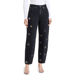 FRAME Women's The Narrow Grommet Jeans