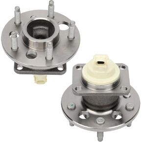 DRIVESTAR 512357 Rear Wheel Hub Bearing Assembly for Chevrolet Impala/Monte Carlo/Uplander 2000-10, Buick Allure/LaCrosse/Regal, Pontiac Grand Prix, Oldsmobile Intrigue, Saturn Relay, 5-Lug w/ABS-Pair