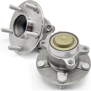 Pair 512570 Rear Wheel Bearing Hub Assembly Compatible with Honda Civic 2016 2017 2018 2019 2020 2021, Hub Bearing Replacement Kit for Honda Insight 2019-2022, 5 Lug