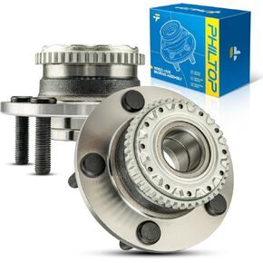 PHILTOP 512428 Rear Wheel Bearing Fit for Hyundai Tiburon 2003-2008, 5 Lugs Wheel Hub Assembly W/ABS
